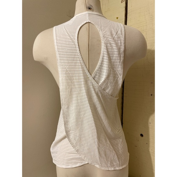 Gap Fit Womens Size Small Tank Top - White Athletic Casual Workout Active - Picture 2 of 6